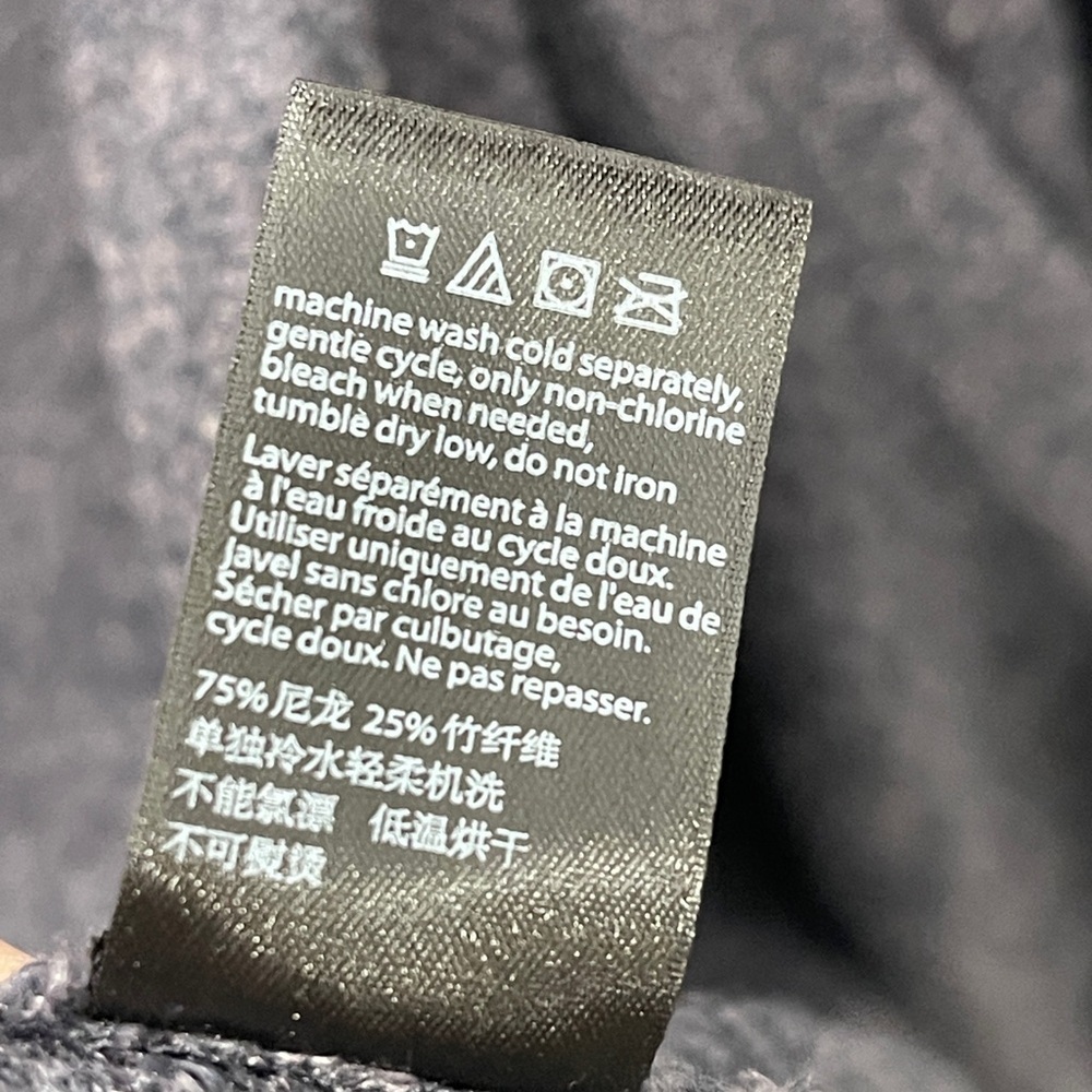 Barefoot Dreams CozyChic Ultra Lite Hi/Lo Cardigan Dark Gray Carbon L/XL 903 - Picture 7 of 8